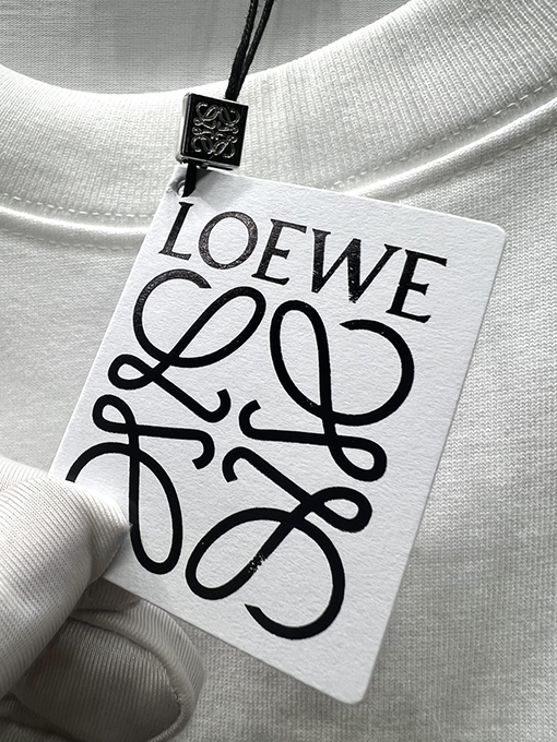 ロエベ刺繍半袖Tシャツ