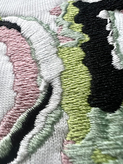 ロエベ刺繍半袖Tシャツ