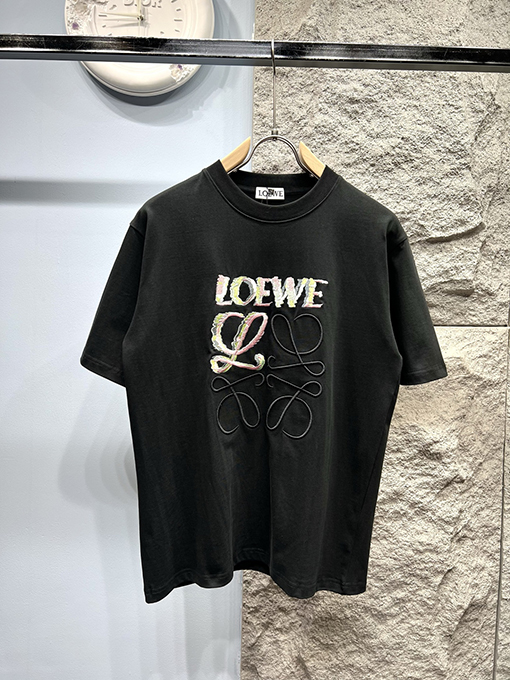 ロエベ刺繍半袖Tシャツ