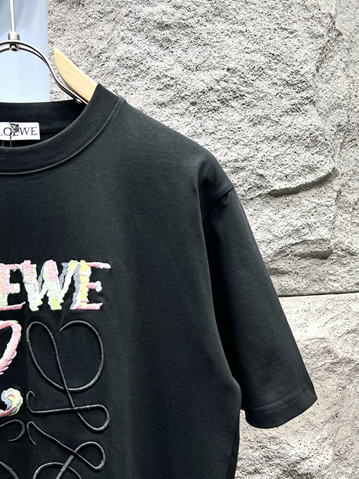 ロエベ刺繍半袖Tシャツ