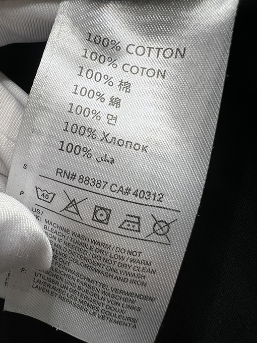 アレキサンダーワン新しい欠けた文字の半袖Tシャツ