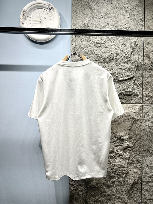 ディオール新しい刺繍Tシャツ