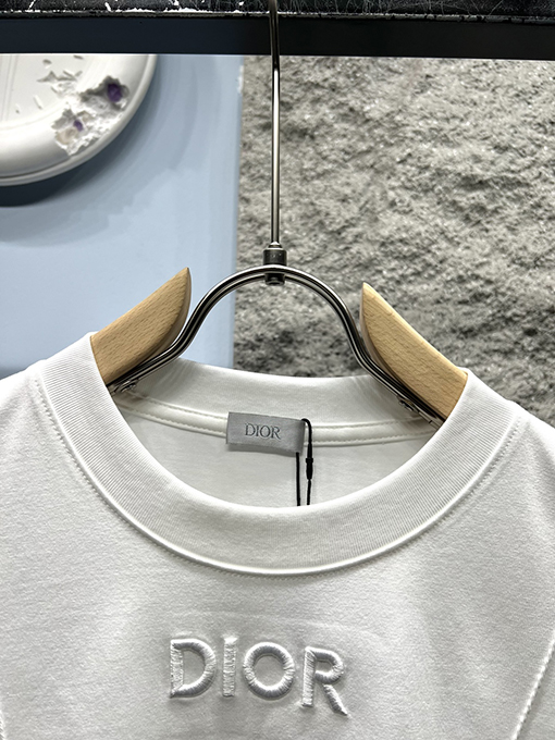 ディオール新しい刺繍Tシャツ
