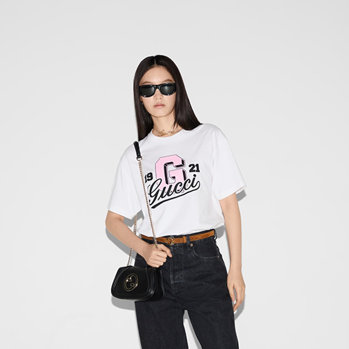 グッチ新しい1921半袖Tシャツ