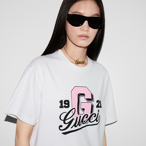 グッチ新しい1921半袖Tシャツ
