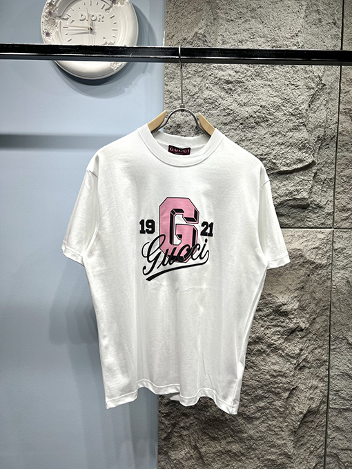 グッチ新しい1921半袖Tシャツ