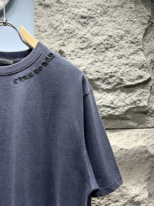 クロムハーツコピー新しい十字布刺繍半袖Tシャツ