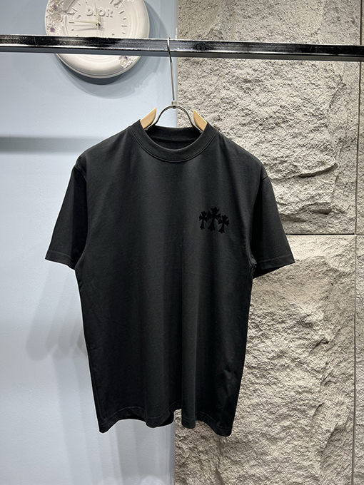 クロムハーツ新しいロゴ半袖Tシャツ