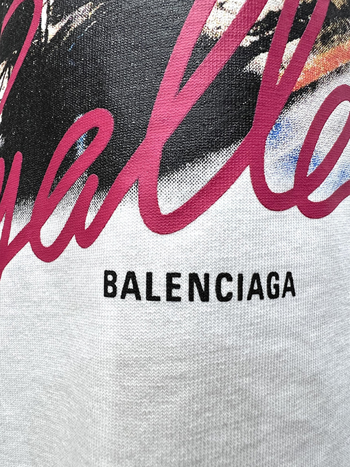 バレンシアガ新しいパリ半袖Tシャツ