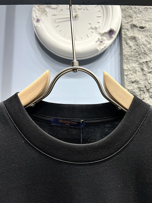 ルイヴィトンコピーパールレター半袖Tシャツ