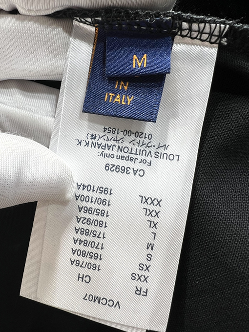 ルイヴィトンコピーパールレター半袖Tシャツ