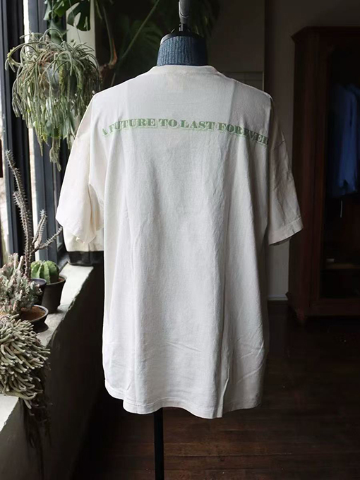 セント マイケル破壊風ヴィンテージTシャツ