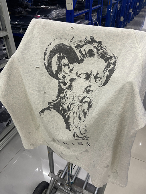 セント マイケル古いウォッシュTシャツ