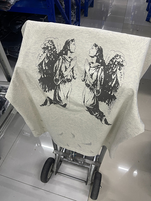 セント マイケル古いウォッシュTシャツ