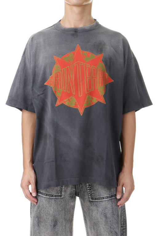 セント マイケルコピーカジュアルな古い半袖Tシャツ