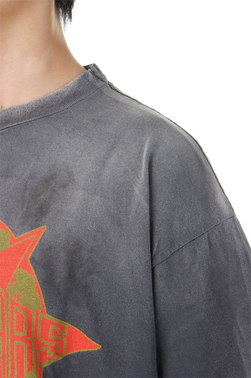 セント マイケルコピーカジュアルな古い半袖Tシャツ