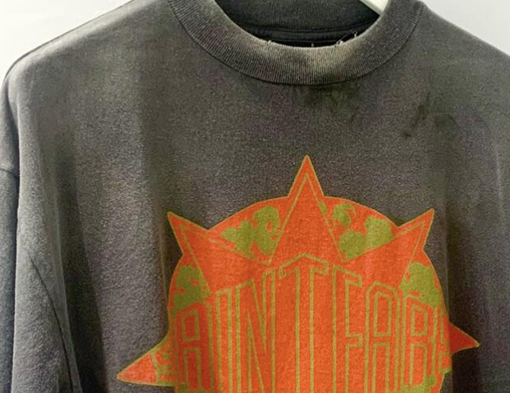 セント マイケルコピーカジュアルな古い半袖Tシャツ