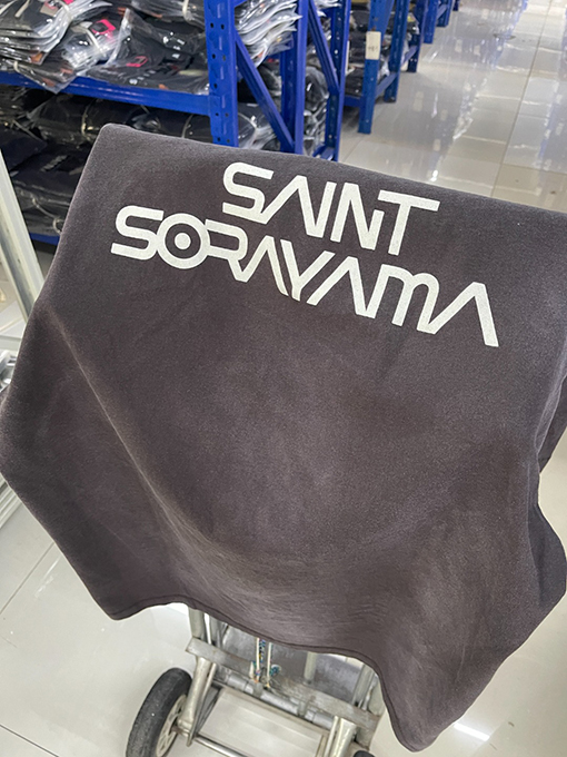 セント マイケル25SS“sorayama“水洗い古いTシャツ