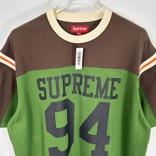 シュプリームコピー SS25 SPLIT S/S FOOTBALL TOP 94ステッチTシャツ