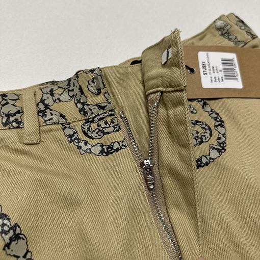 STUSSY X DENIM TEARS SS25 SS WREATH CHINO PANTS DTパンツ