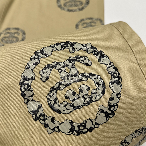 STUSSY X DENIM TEARS SS25 SS WREATH CHINO PANTS DTパンツ