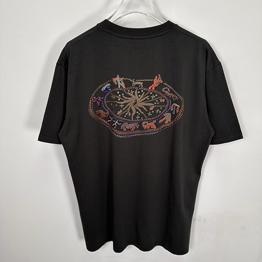 シュプリームコピー SS25 Zodiac S/S Top 星座刺繍Tシャツ