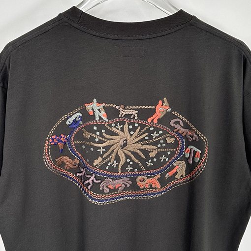 シュプリームコピー SS25 Zodiac S/S Top 星座刺繍Tシャツ