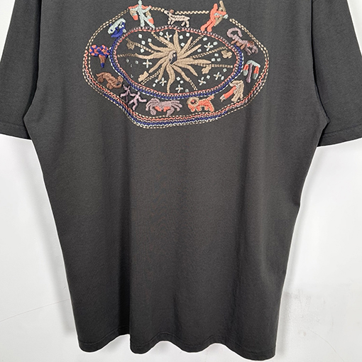 シュプリームコピー SS25 Zodiac S/S Top 星座刺繍Tシャツ