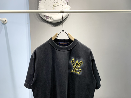 ルイヴィトンスーパーコピー新しいインクジェット刺繍Tシャツ