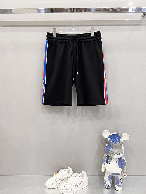 モンクレールコピーアルファベットロゴウェビングナイロンポケットショーツ