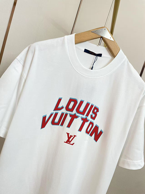 ルイヴィトン新しいシリコン文字Tシャツ