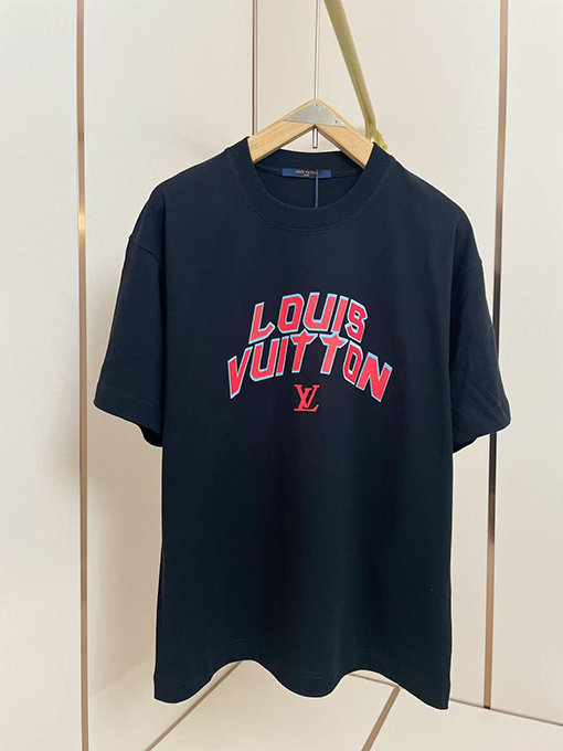 ルイヴィトン新しいシリコン文字Tシャツ