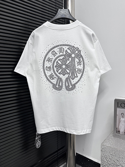 クロムハーツスーパーコピー25ssラウンドネックTシャツ