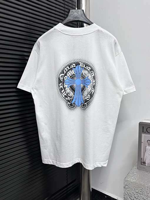クロムハーツスタイリッシュなクルーネックTシャツ