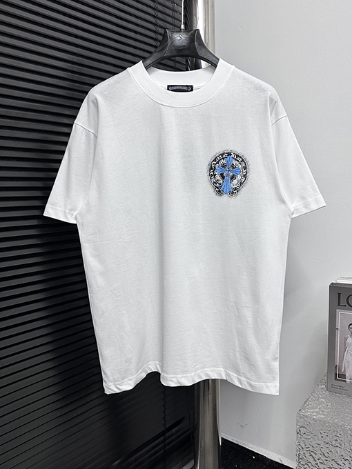 クロムハーツスタイリッシュなクルーネックTシャツ