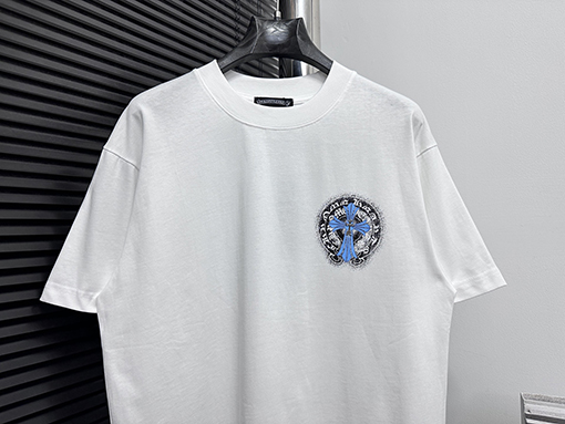 クロムハーツスタイリッシュなクルーネックTシャツ