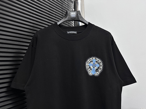 クロムハーツスタイリッシュなクルーネックTシャツ