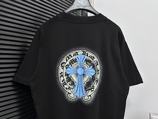 クロムハーツスタイリッシュなクルーネックTシャツ