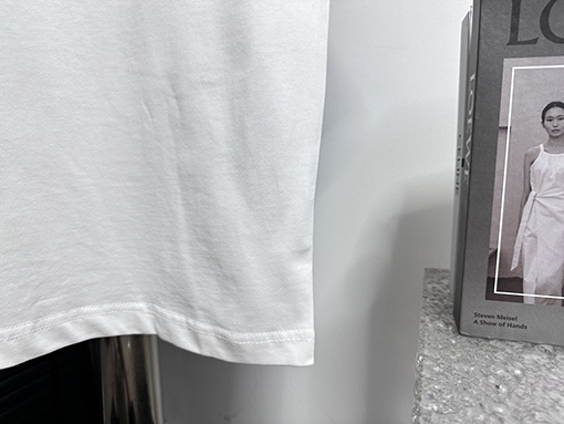 クロムハーツコピータグ付きレザー半袖Tシャツ