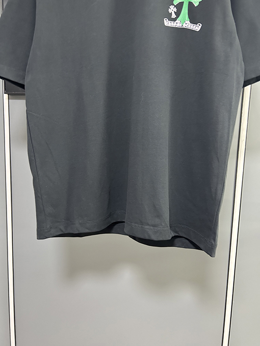 クロムハーツプリントロゴ公式同款半袖Tシャツ
