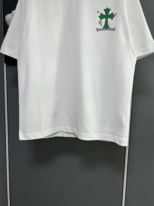 クロムハーツプリントロゴ公式同款半袖Tシャツ
