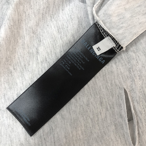 バレンシアガ25ssカップルラウンドネック半袖Tシャツ