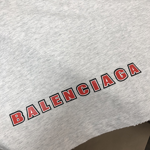 バレンシアガ25ssカップルラウンドネック半袖Tシャツ