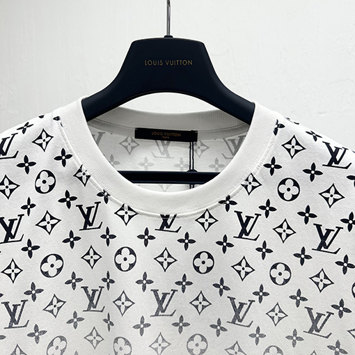 ルイヴィトングラデーションプリント半袖Tシャツ
