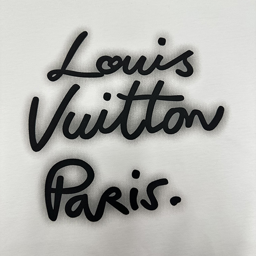 ルイヴィトンスーパーコピーネオンロゴ半袖Tシャツ