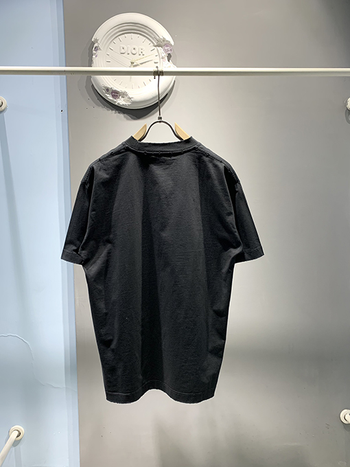 プラダコピー新しいロゴスエード発泡Tシャツ