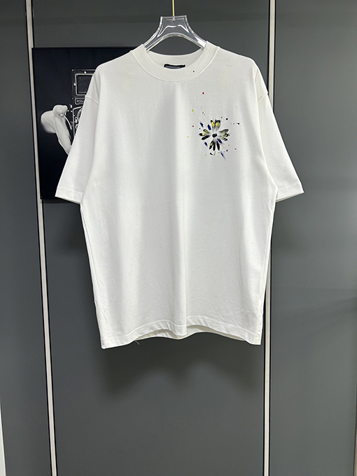 クロムハーツプリントロゴ公式同款半袖Tシャツ
