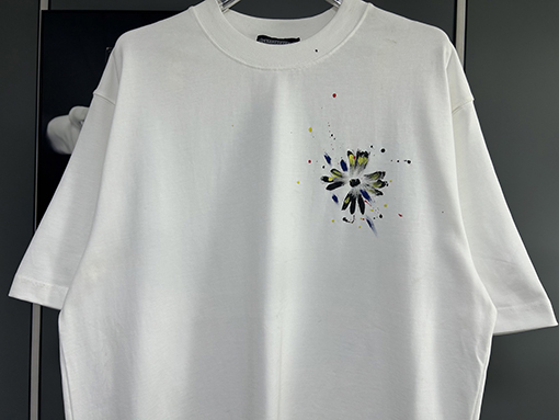 クロムハーツプリントロゴ公式同款半袖Tシャツ