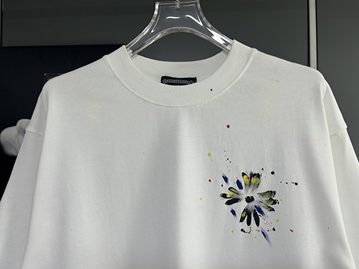 クロムハーツプリントロゴ公式同款半袖Tシャツ