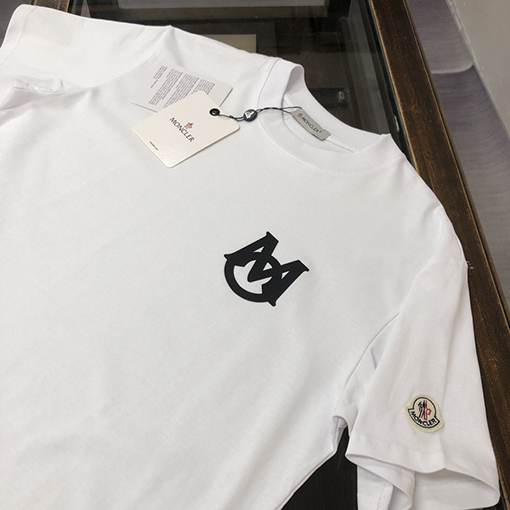 モンクレール新しいカップルの半袖Tシャツ